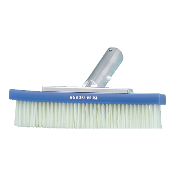 A&B 2003 9" Straight Plastic Bristle Spa Brush