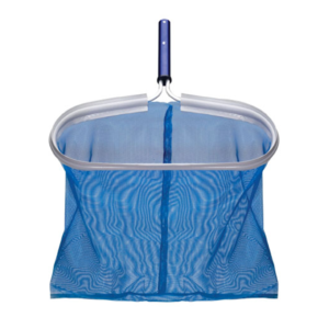 Ocean blue leaf rake with 4′ pole