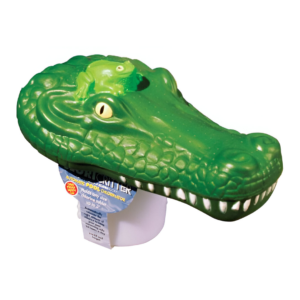 Poolmaster clori-critter alligator head chlorine dispenser for 3 inch tablets