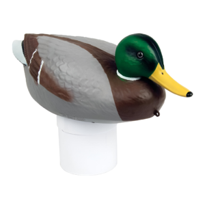 Poolmaster clori-duck(tm) mallard chlorine dispenser for 3 inch tablets